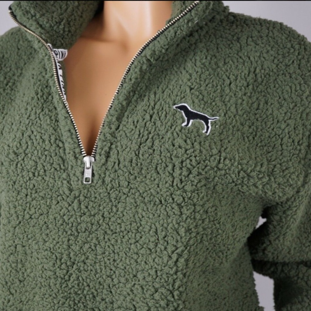 Quarter Zip Sherpa